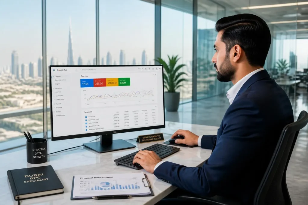 Google Ads campaign management for financial services