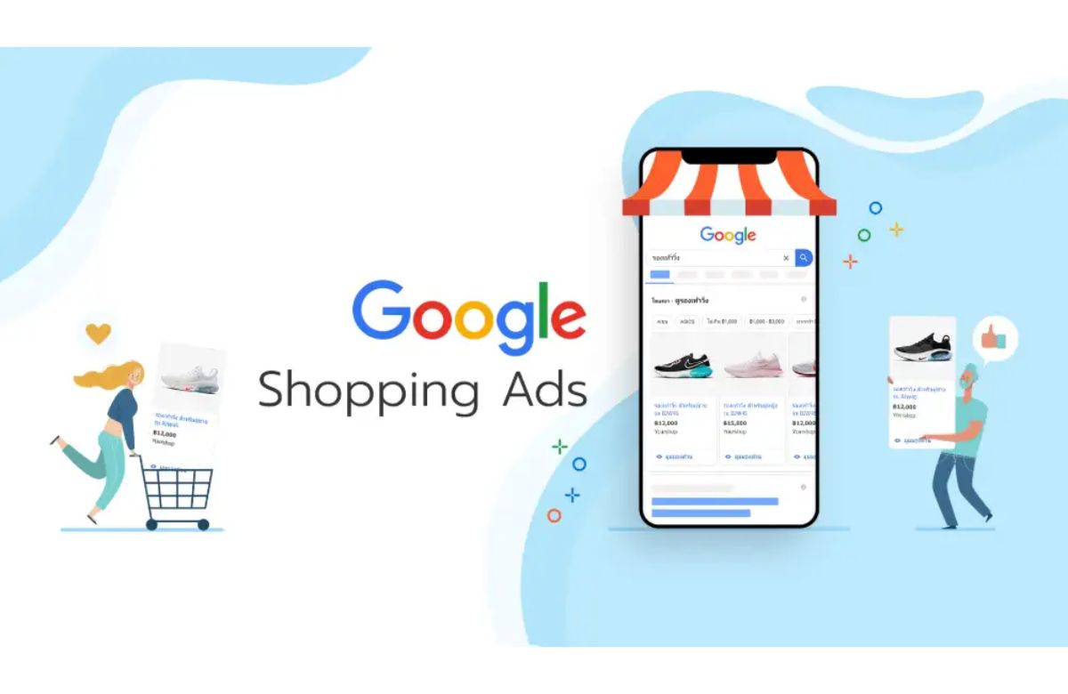 This image represent the google shopping ads for the brands sales growths.