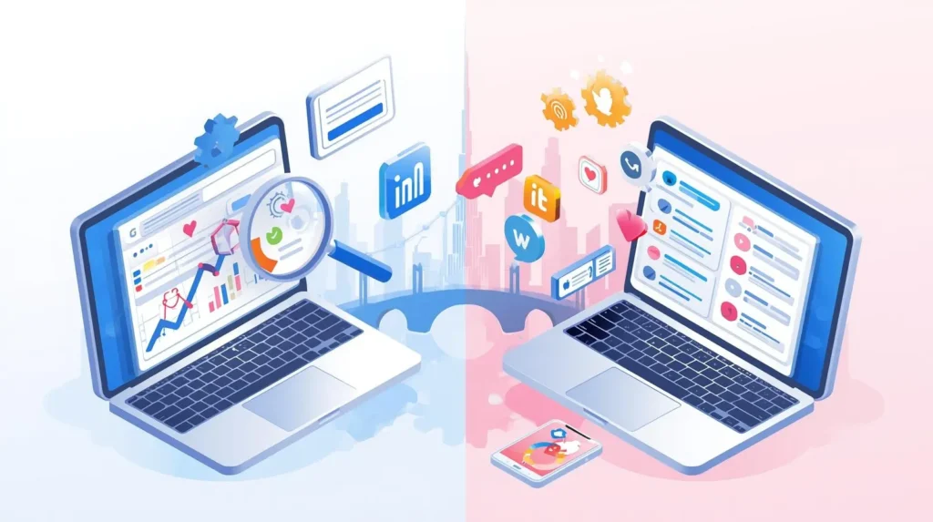 SEO and SMO Services in Dubai Integration Strategy