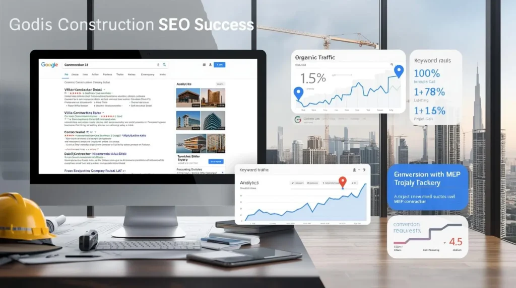 SEO Services Construction Companies Dubai Rankings
