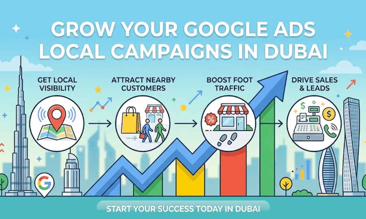 grow google ads local campaigns in dubai