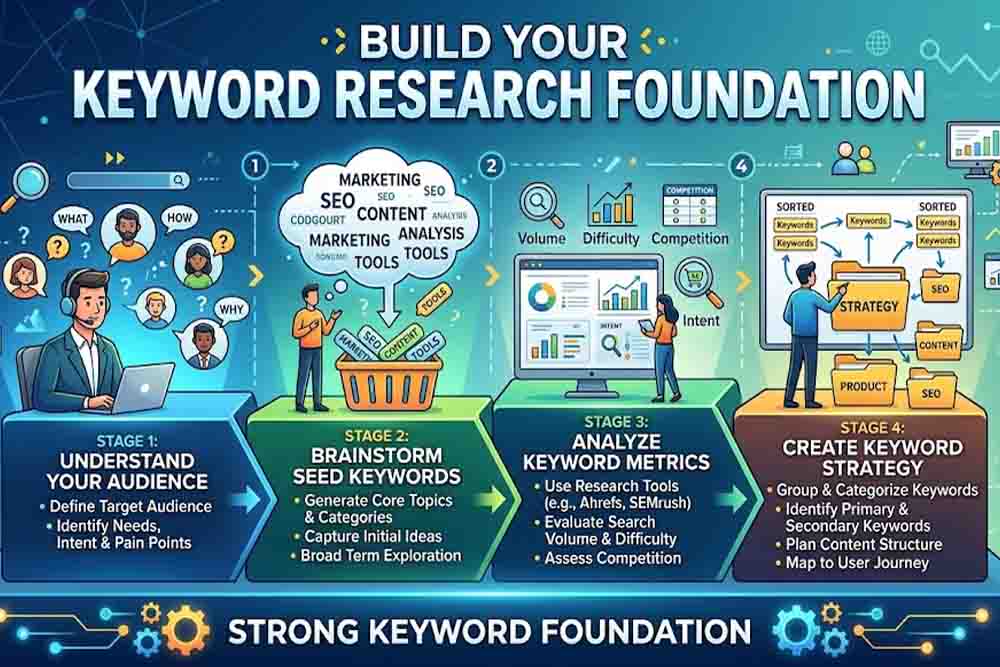 build a strong keyword research foundation