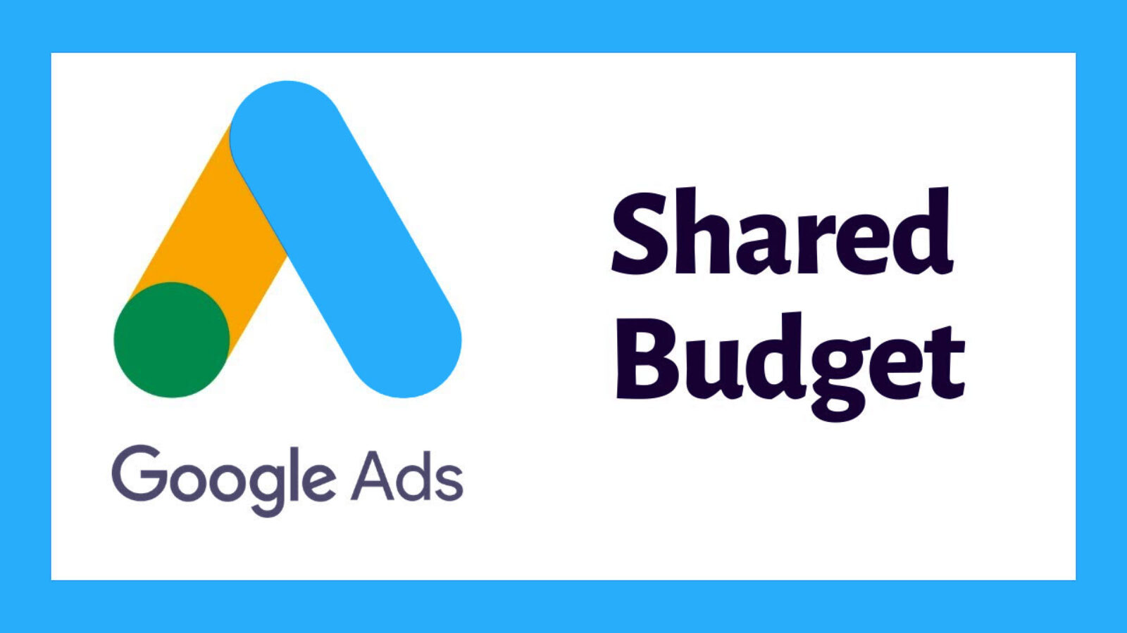 shared budgets feature in google ads